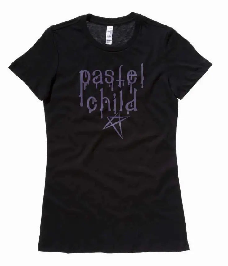 "Pastel Child" Pastel Goth Women's T-Shirt Gesshoku Designs