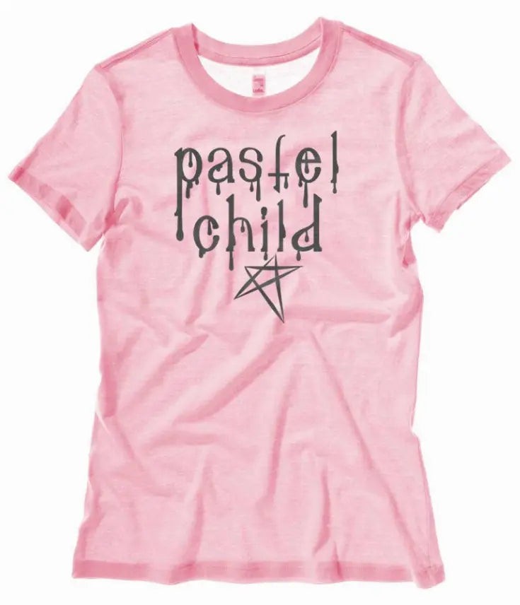 "Pastel Child" Pastel Goth Women's T-Shirt Gesshoku Designs