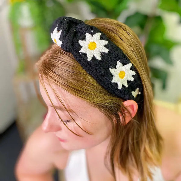 Patchwork Crochet Headband Ellison+Young