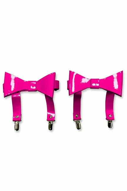 Patent Garters Daisy Corsets