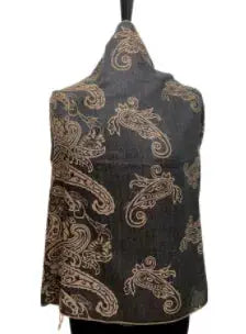 Pattern Pashmina Black Pattern Pashmina