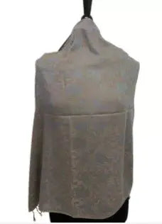 Pattern Pashmina Grey Pattern Pashmina