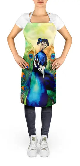 Peacock Apron Caroline's Treasures
