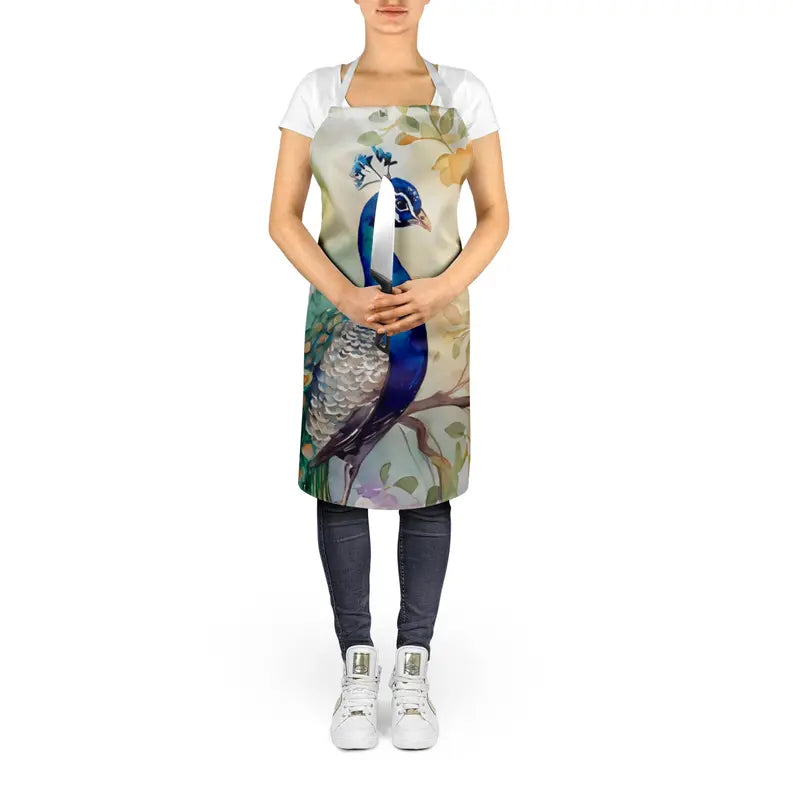 Peacock Apron Caroline's Treasures