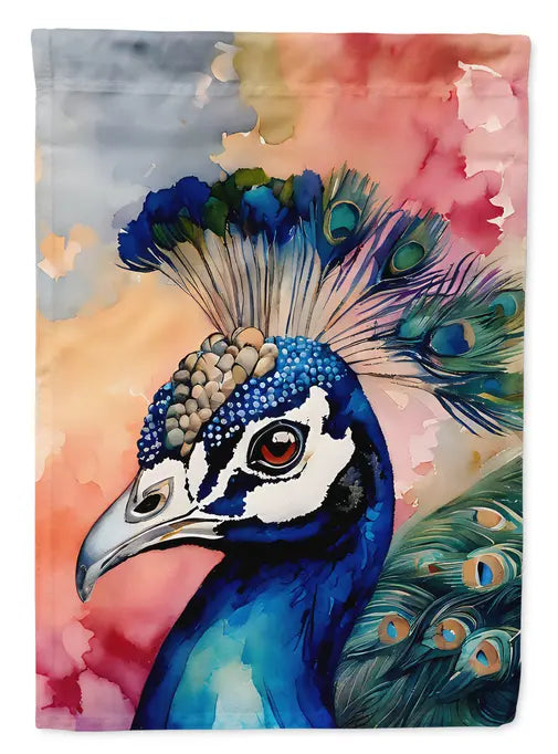 Peacock Garden Flag Caroline's Treasures