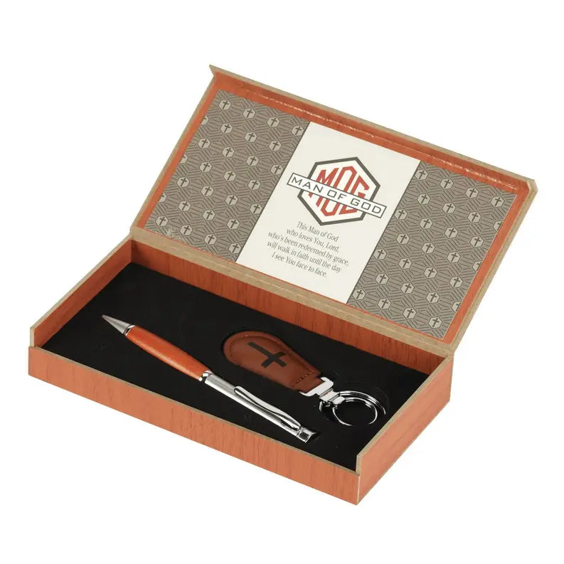 Pen/Key Set Man Of God Dicksons Inc