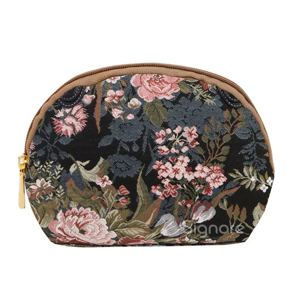 Peony Cosmetic Make Up Bag Signare USA