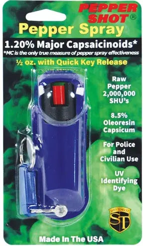 Pepper Shot 1.2% MC 1/2 oz Halo Holster Safety Technology