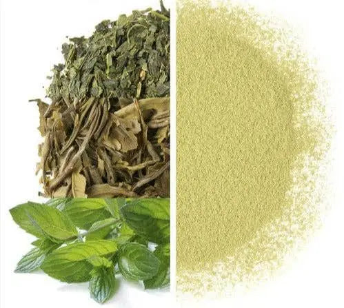Peppermint Green Tea Matcha, 2oz The Grateful Tea Co