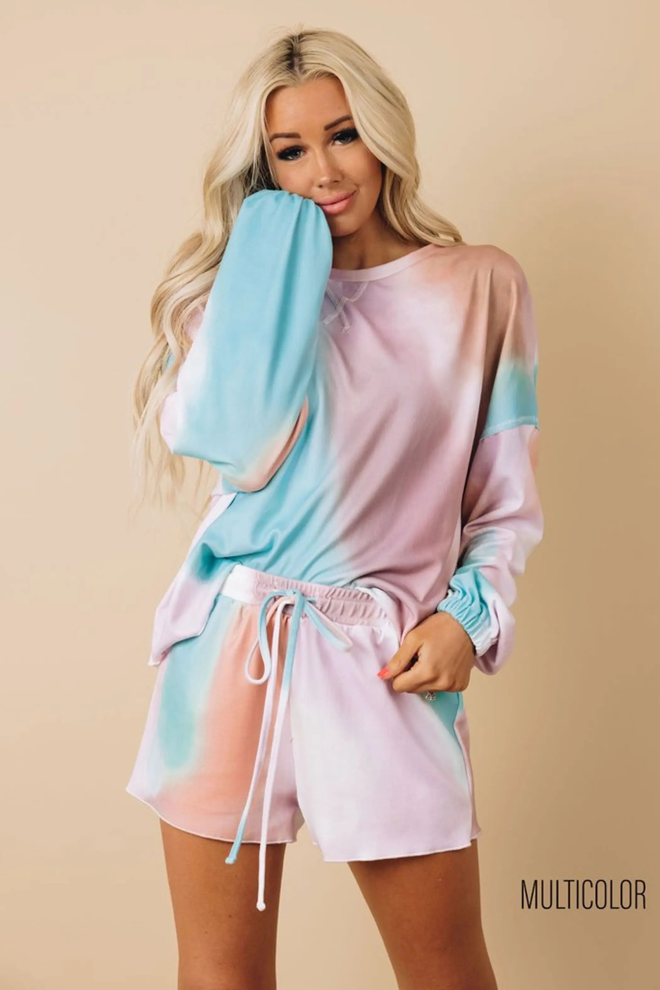 Perfect Dye Loungewear Set Stay Warm in Style