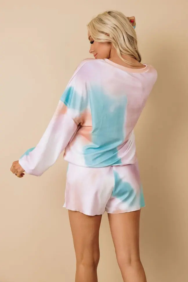 Perfect Dye Loungewear Set Stay Warm in Style