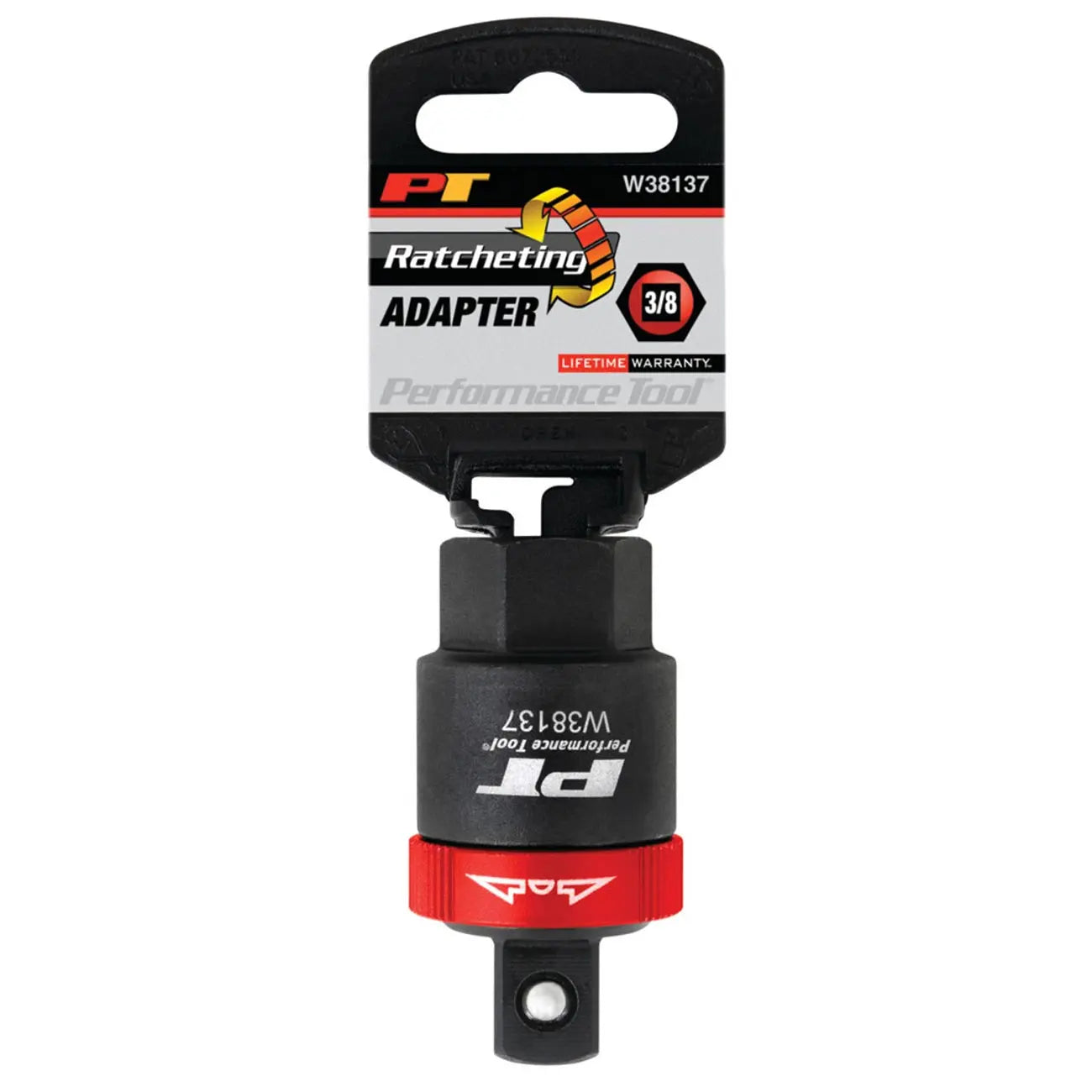 Performance Tool 3/8" Drive Ratcheting Adapter PERFORMANCETOOL
