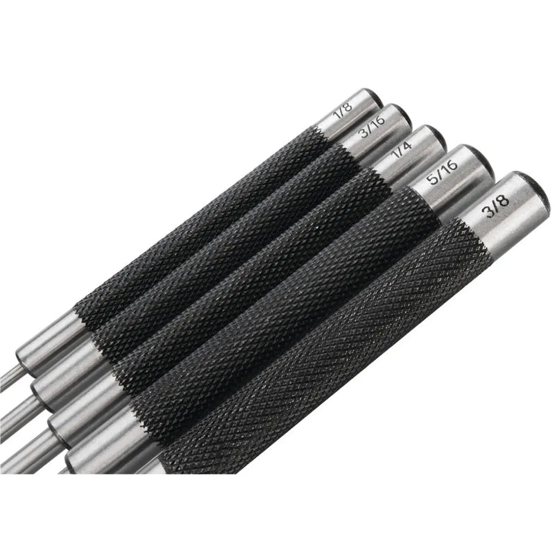 Performance Tool 8"-long Sae Pin Punch Set (5 Piece) PERFORMANCETOOL