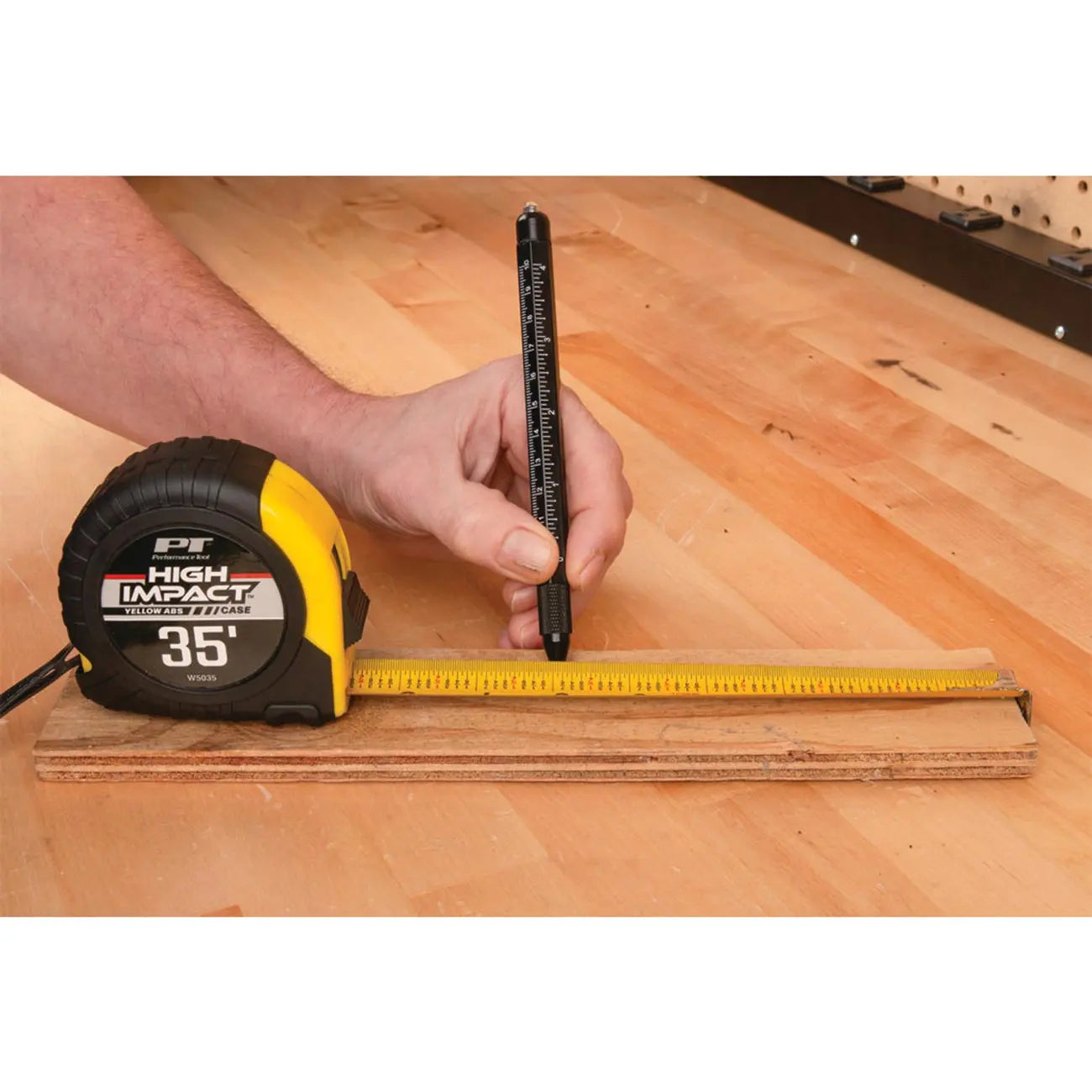 Performance Tool Sae Tape Measure: 35-foot X 1" Wide Blade PERFORMANCETOOL