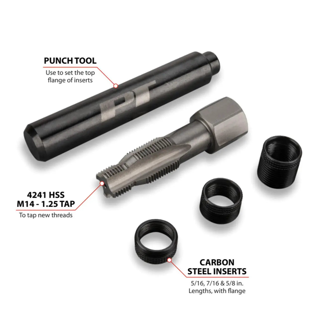 Performance Tool Spark Plug Repair Kit PERFORMANCETOOL