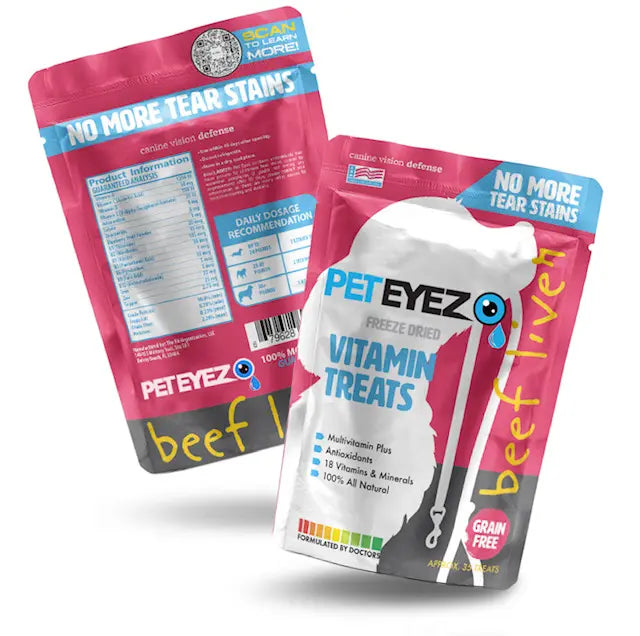 Pet Eyez Vitamin Treats - Beef Liver The Fit Organization