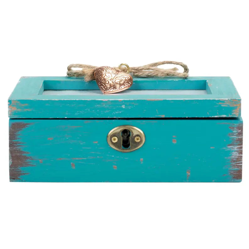 Petite Locket Music Box Masterpiece Teal Dicksons Inc