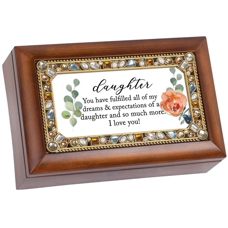 Petite Music Box Jeweled Daughter Dicksons Inc