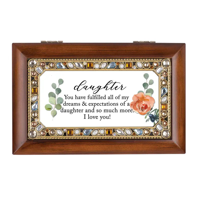 Petite Music Box Jeweled Daughter Dicksons Inc