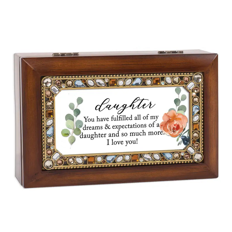 Petite Music Box Jeweled Daughter Dicksons Inc