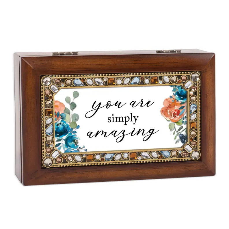 Petite Music Box Jeweled You Are Simply Dicksons Inc