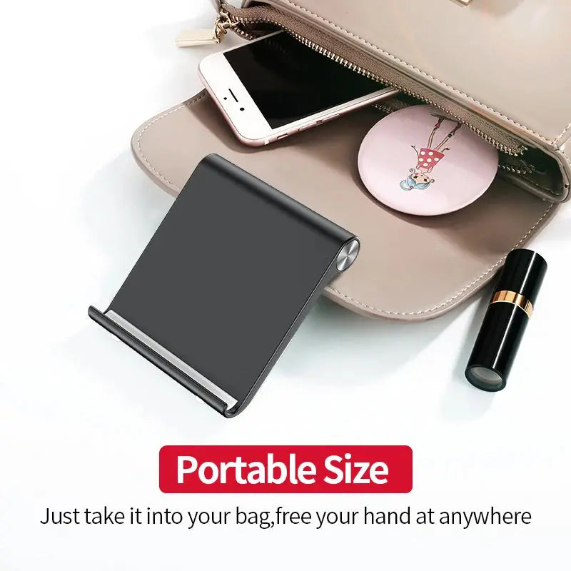 Phone Holder Stand Mobile Smartphone Support Tablet Stand for iPhone 14 13  Desk Cell Phone Holder Stand Portable Mobile Holder GreatEagleInc