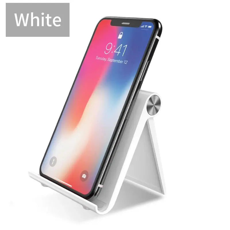 Phone Holder Stand Mobile Smartphone Support Tablet Stand for iPhone 14 13  Desk Cell Phone Holder Stand Portable Mobile Holder GreatEagleInc