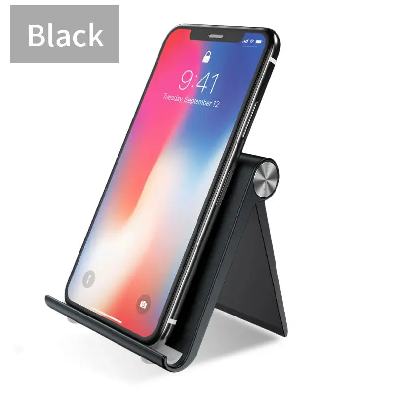 Phone Holder Stand Mobile Smartphone Support Tablet Stand for iPhone 14 13  Desk Cell Phone Holder Stand Portable Mobile Holder GreatEagleInc
