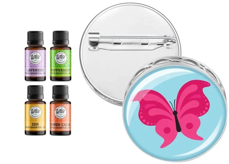 Pin Brooch Diffuser Wild Essentials