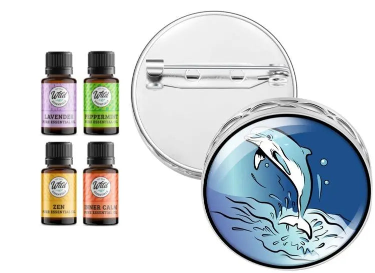 Pin Brooch Diffuser Wild Essentials