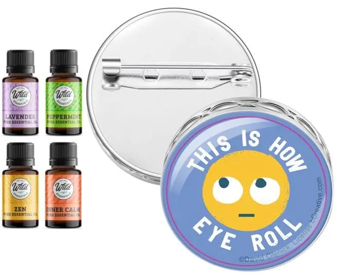 Pin Brooch Diffuser Wild Essentials