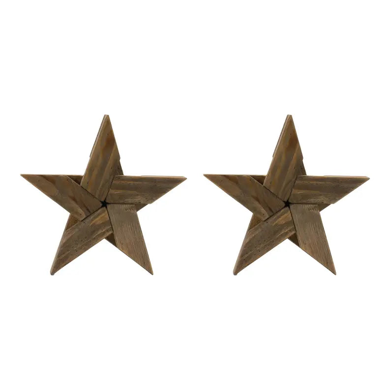 Pine Wood Star Decor Melrose International