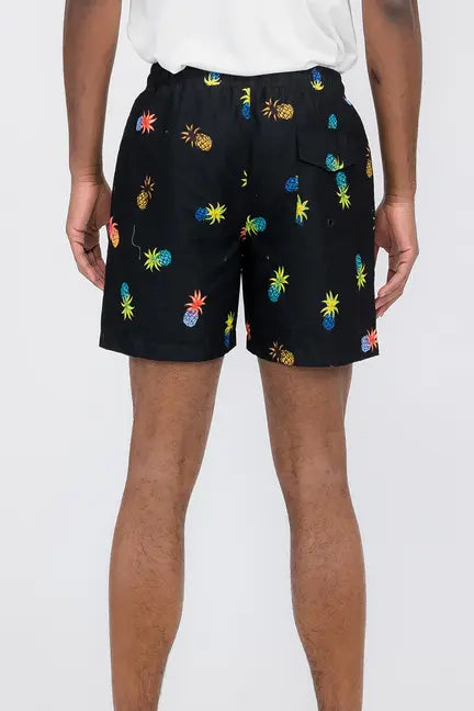 Pineapple Print Swim Shorts WEIV