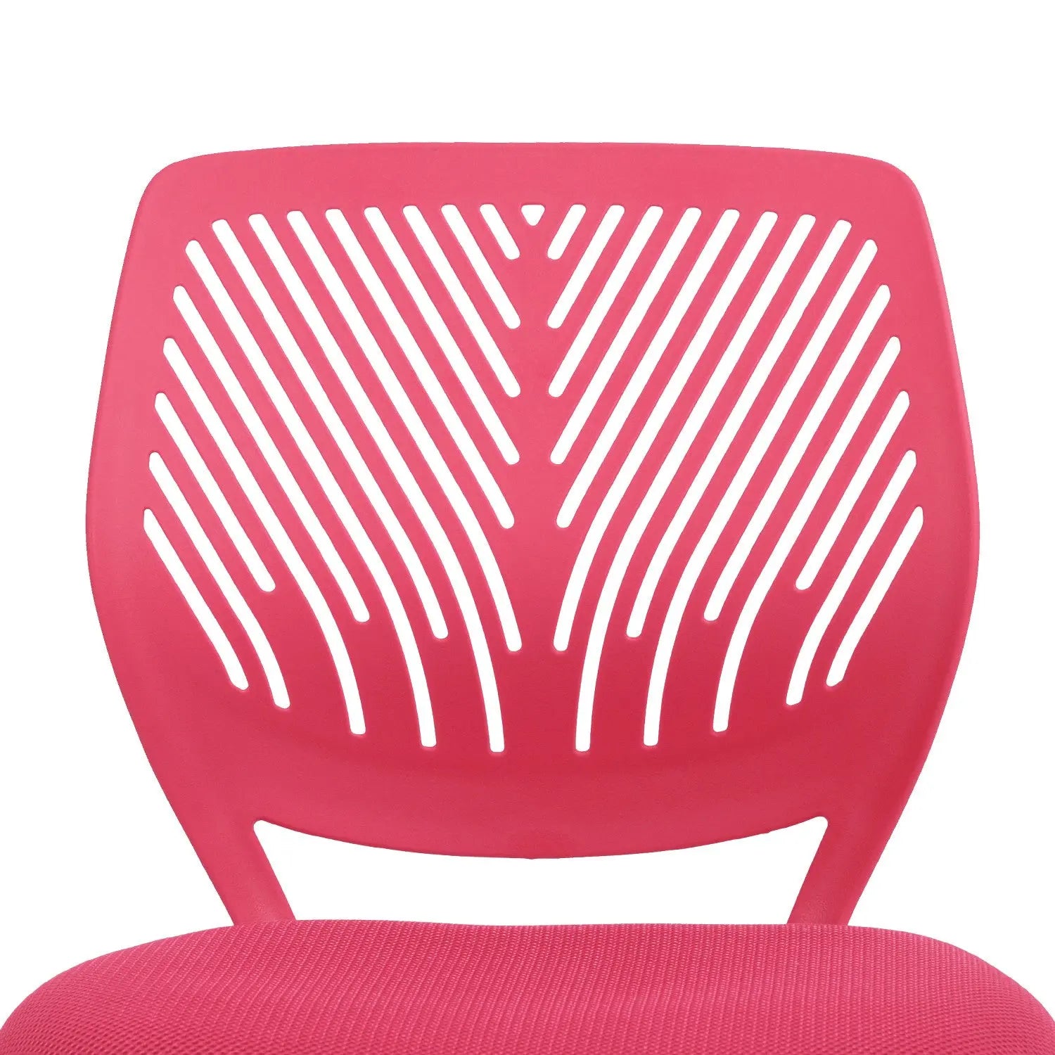 Pink and White Adjustable Height Swivel Rolling Office Chair Homeroots Office