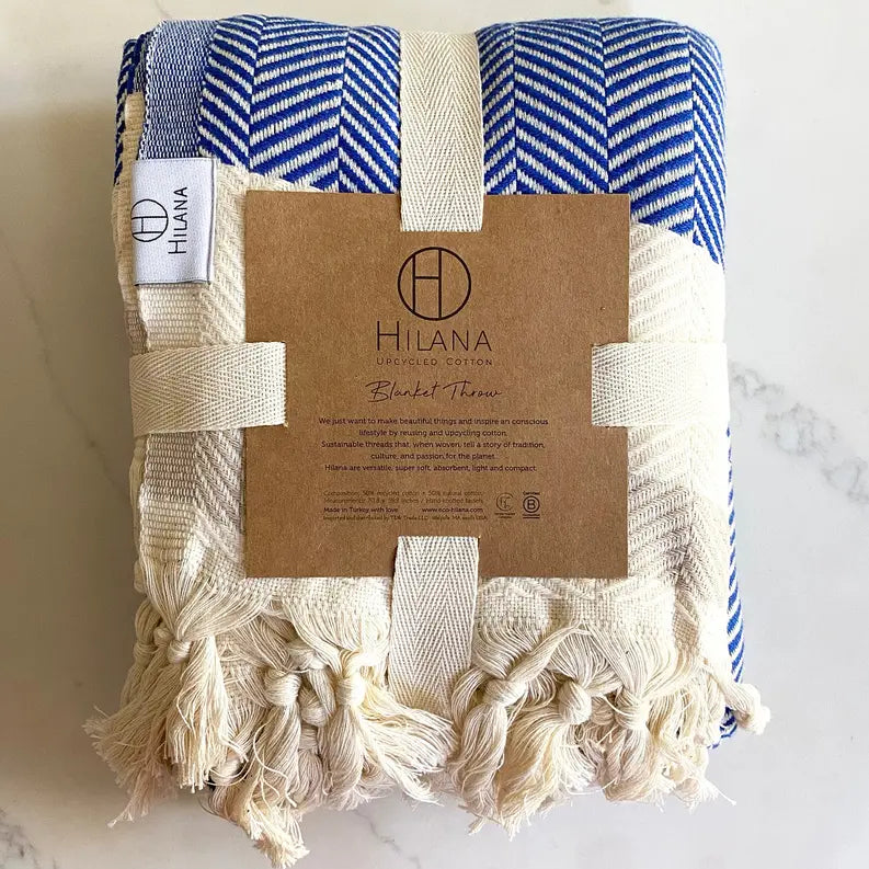 Pipa Sustainable Hand-loomed Throw Blanket T&W Trade