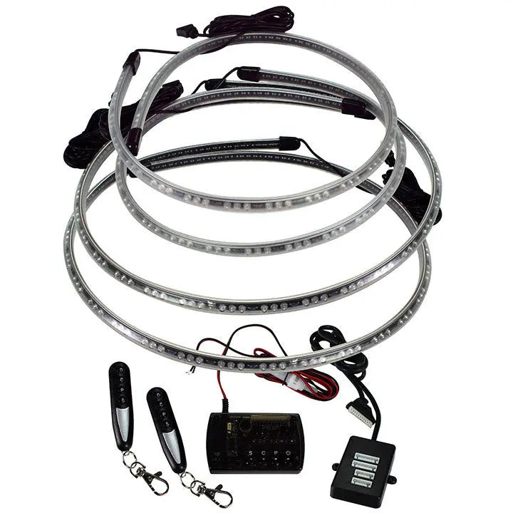 Pipedream Multi-color Led Flexible Slimline Flat Underbody Kit With Remote Nippon