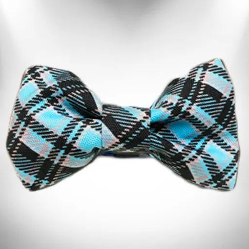Plaid Dog Bow Tie Walk-e-Woo