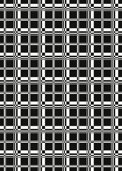 Plaid Indoor/Outdoor Vinyl Floor Covering SBC-LTD