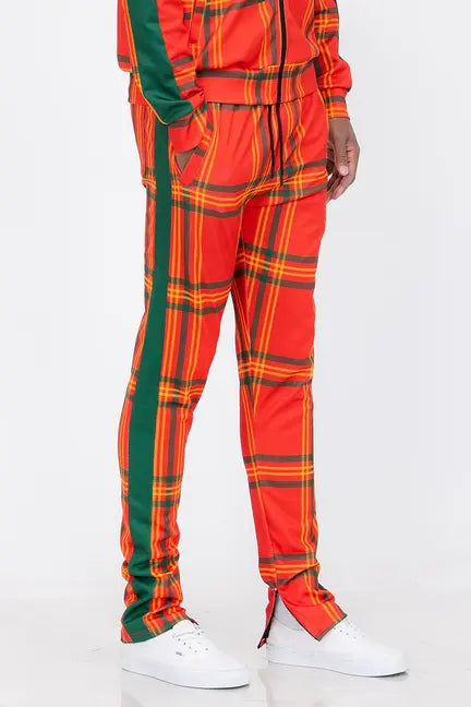 Plaid Out Track Pants WEIV