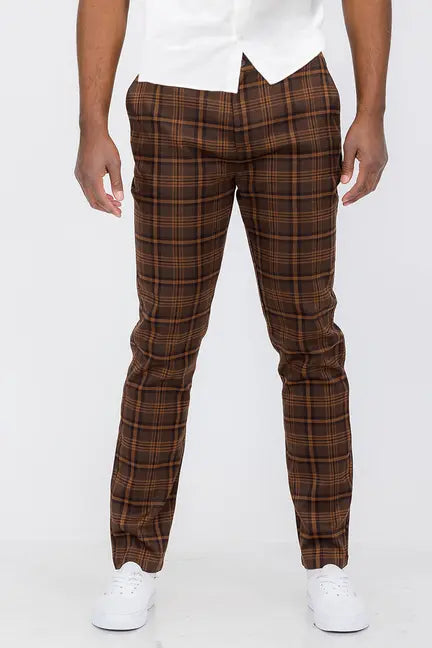 Plaid Trouser Pants WEIV