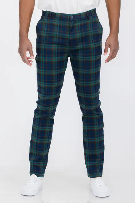 Plaid Trouser Pants WEIV