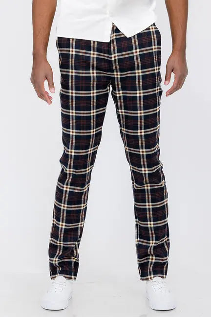 Plaid Trouser Pants WEIV