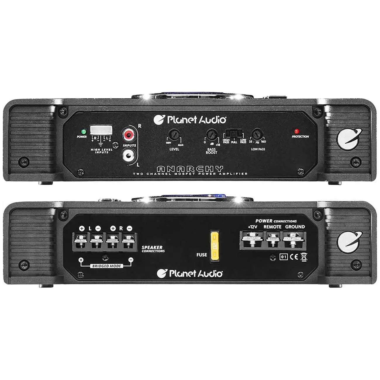 Planet 2ch Amplifier 600w Max Planet Audio