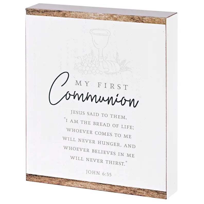 Plaque My First Communion 8x10 Dicksons Inc