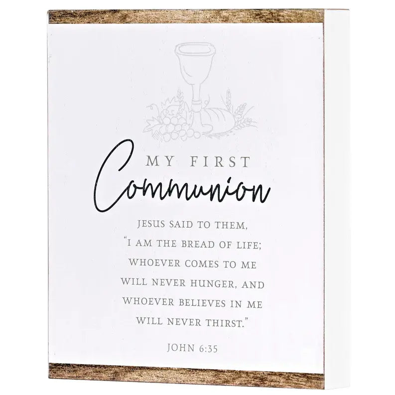 Plaque My First Communion 8x10 Dicksons Inc