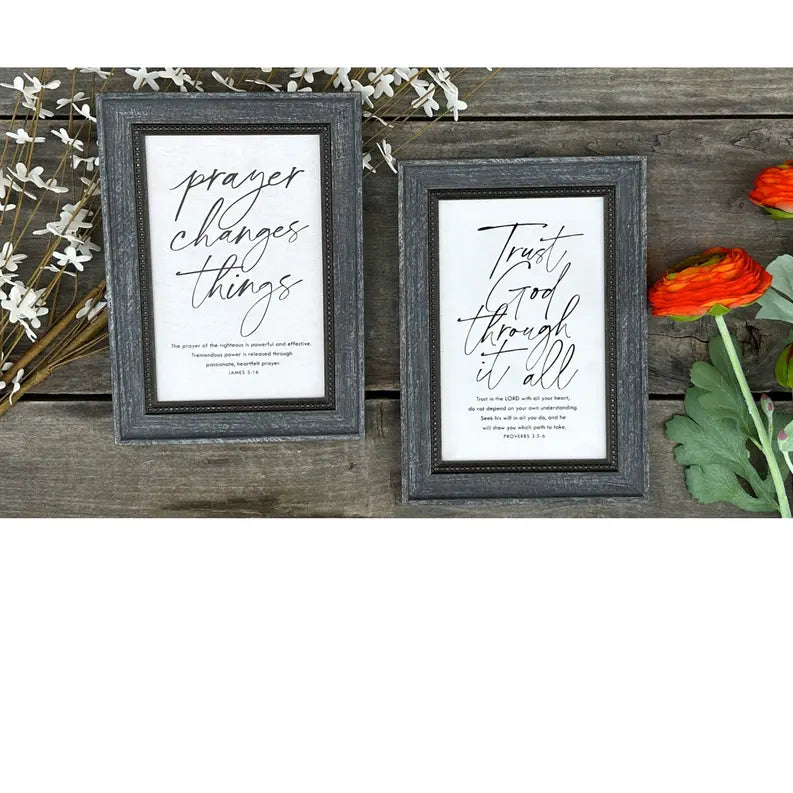 Plaque Prayer Changes Things James 5:16 Dicksons Inc