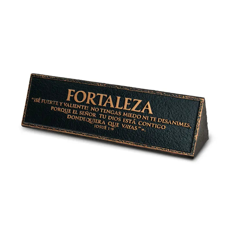 Plaque Spanish Fortaleza Josue 1:9 Dicksons Inc