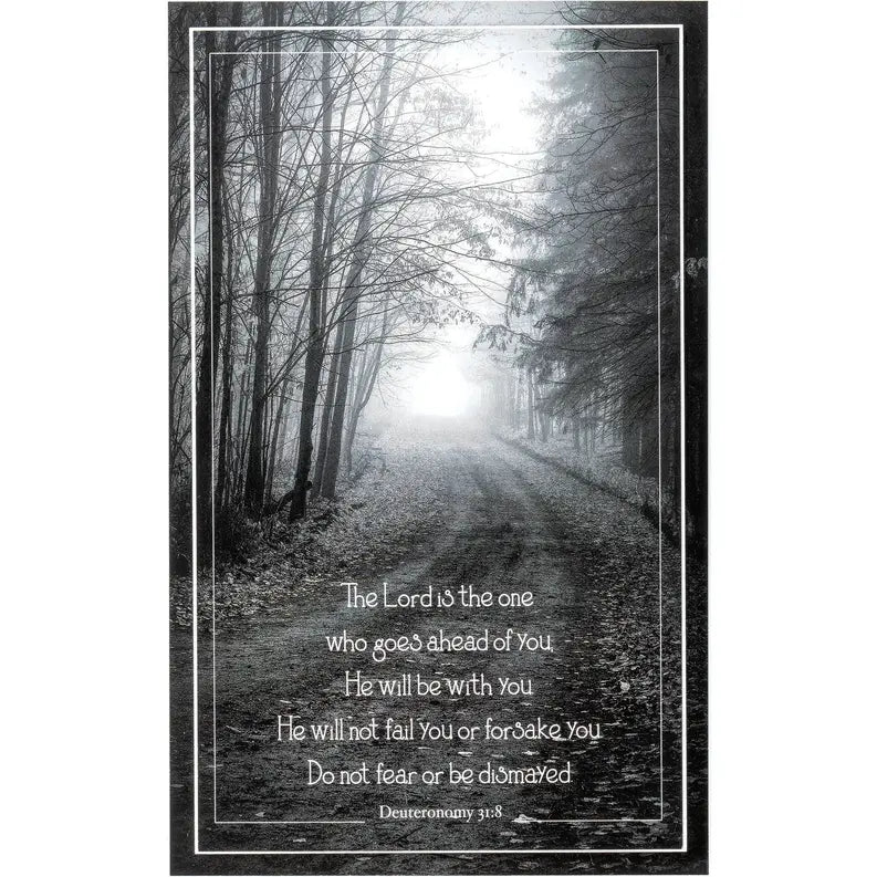 Plaque Stack The Lord Is The Deut. 31:8 Mdf Dicksons Inc