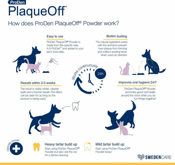 PlaqueOff Powder 60 Gram Bottle PlaqueOff