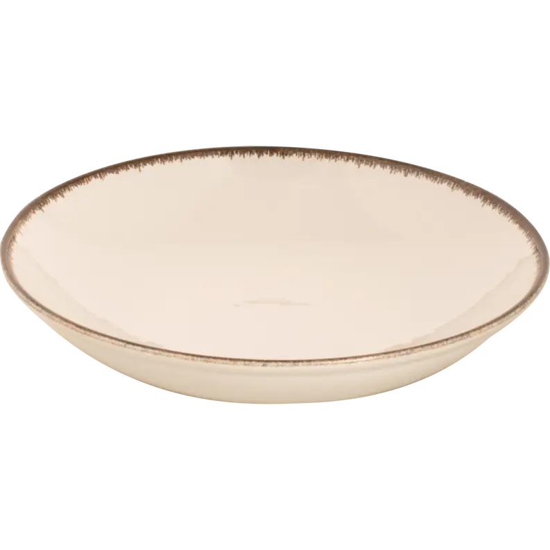 Plate Deep Cream Akoya Maastricht